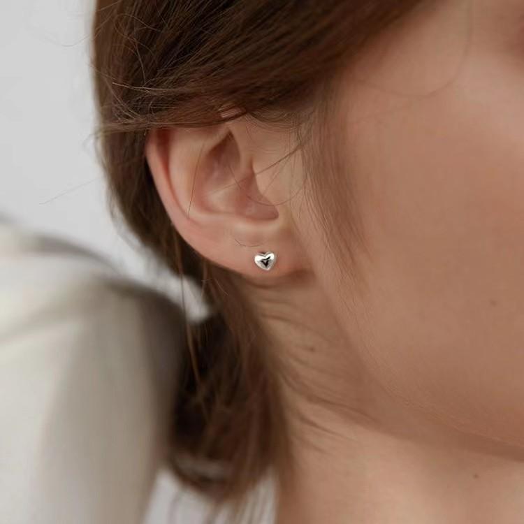 ピアス レディース 小さめ ハート 18K アレルギー対応 シルバー 925 ピンクゴールド レディース かわいい おしゃれ プレゼント 仕事 |  | 04