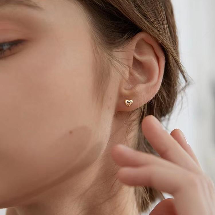 ピアス レディース 小さめ ハート 18K アレルギー対応 シルバー 925 ピンクゴールド レディース かわいい おしゃれ プレゼント 仕事 |  | 05