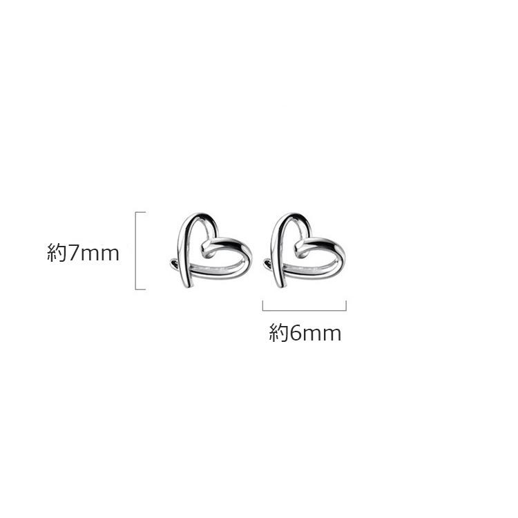 ピアス レディース 小さめ 金属アレルギー対応 18K ゴールド シルバー925 ハート ツイスト 透かし シンプル プレゼント 仕事 |  | 11