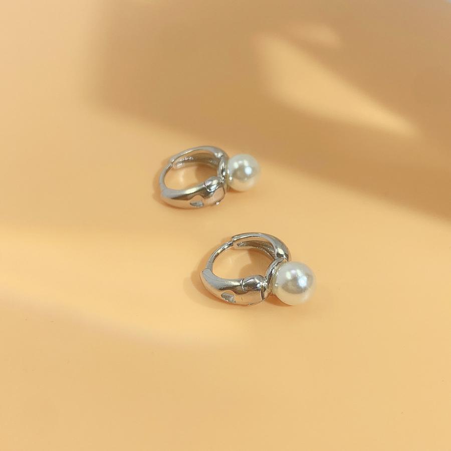 ピアス レディース アレルギー対応 小さめ パール 18K 18金 シルバー925 プチカシュー 透かし 仕事 プレゼント オフィス |  | 01