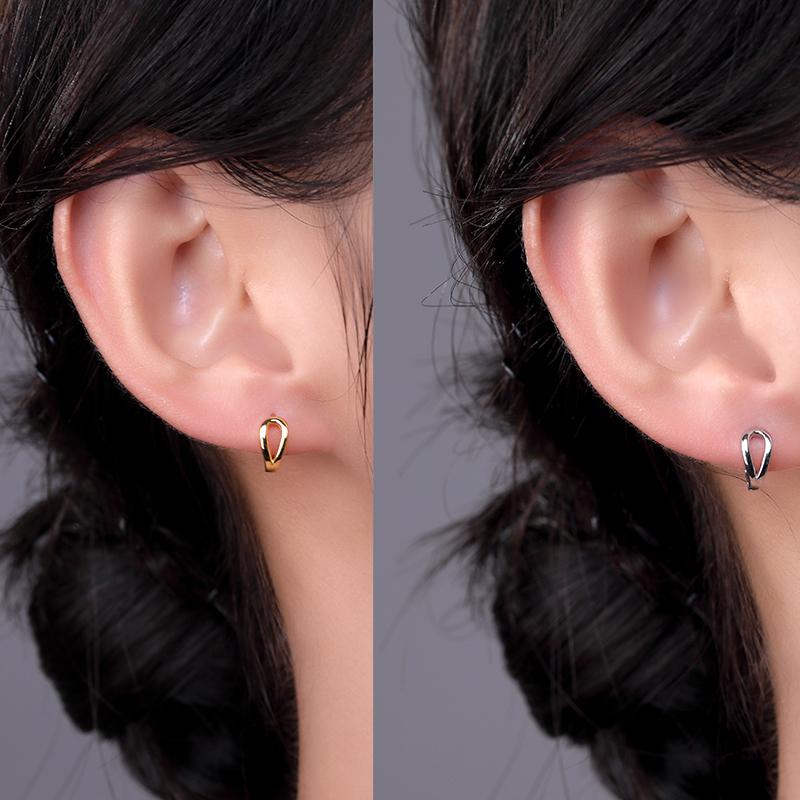 ピアス 18K レディース アレルギー対応 小さめ フープピアス 18金 ゴールド シルバー925 透かし 両耳用 シンプル 仕事 プレゼント |  | 10