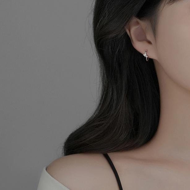 ピアス フープ アレルギー対応 レディース 星 スター 小さめ 仕事 プレゼント |  | 04