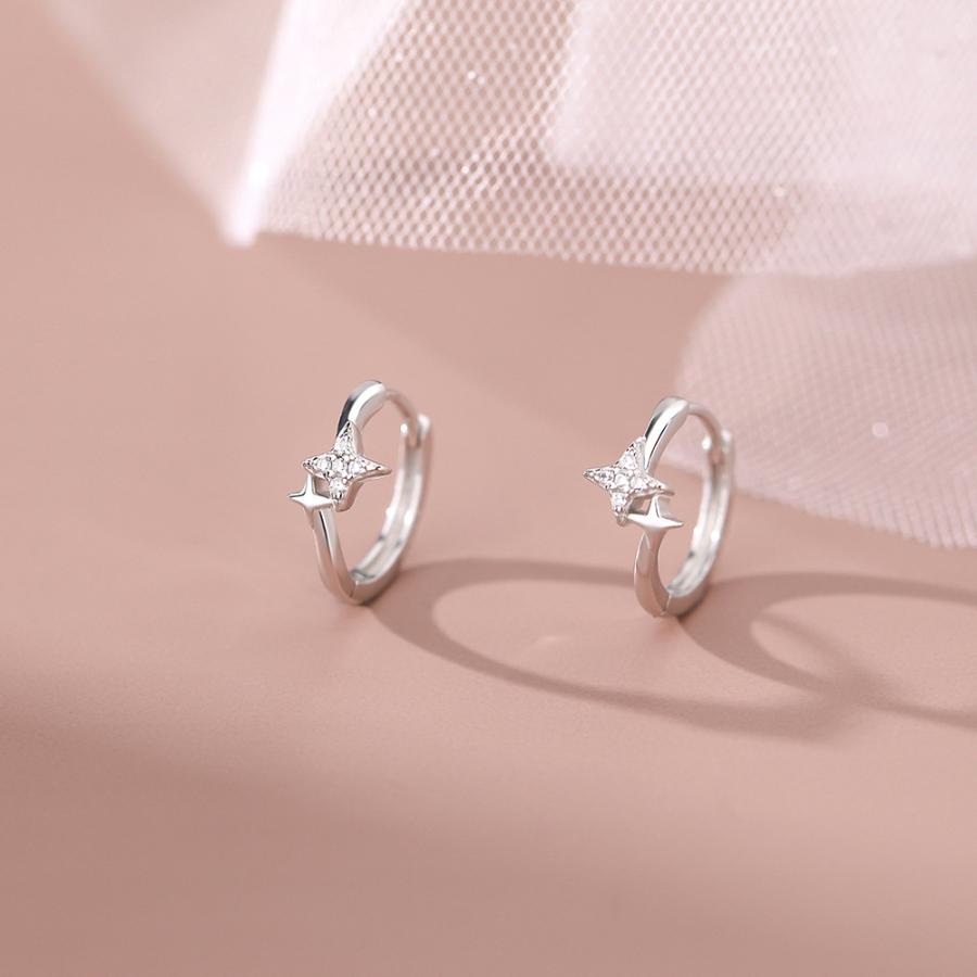 ピアス フープ アレルギー対応 レディース 星 スター 小さめ 仕事 プレゼント |  | 06