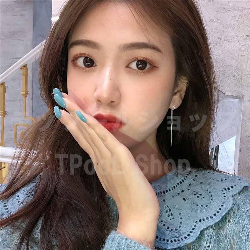 ピアス レディース 金属アレルギー対応 シルバー925 チェーン 2WAY 揺れる ロングピアス 韓国 ファッション かわいい おしゃれ 上品 プレゼント 仕事 |  | 07
