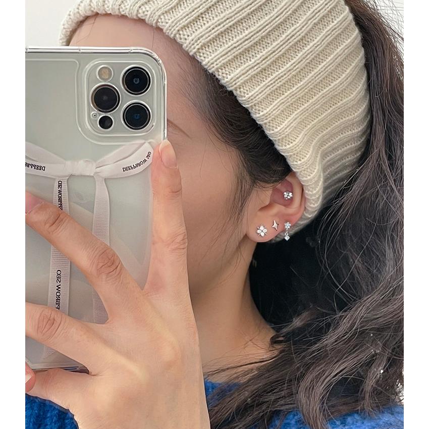 ピアス 18K レディース 金属アレルギー対応 フープピアス 18金 小さめ シルバー925 ピンクゴールド花 フラワー 揺れる 仕事 プレゼント |  | 11