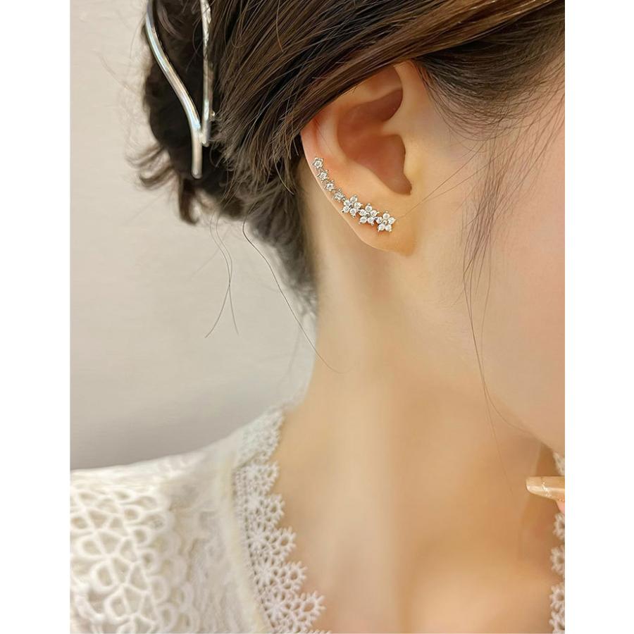 ピアス レディース 18K 金属アレルギー対応 シルバー925 ローズピンク 星 流れ星 スター 可愛い 誕生日 プレゼント 仕事 |  | 17