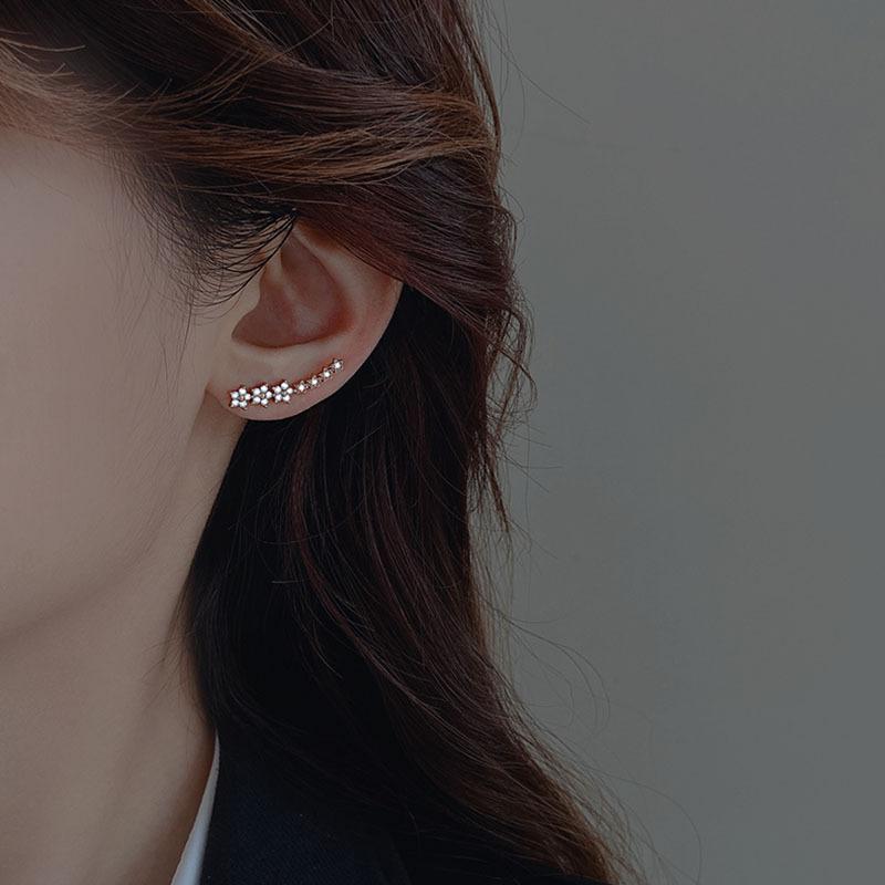 ピアス レディース 18K 金属アレルギー対応 シルバー925 ローズピンク 星 流れ星 スター 可愛い 誕生日 プレゼント 仕事 |  | 12