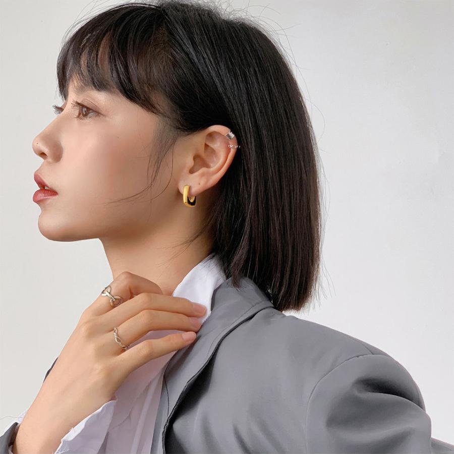 ピアス 18k 小さめ アレルギー対応 18金 レディース スクエア ピアス 18k 小さめ アレルギー対応 18金 レディース スクエア