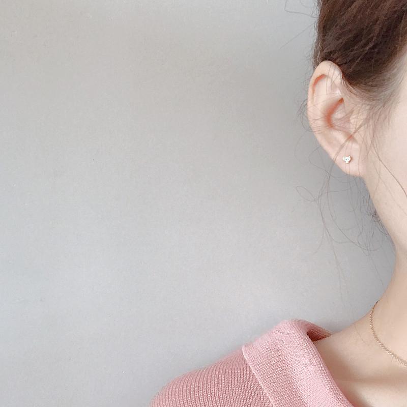 ピアス レディース 18k 小さめ アレルギー対応 ハート シルバー925 ゴールド 小ぶり 仕事 プレゼント オフィス |  | 11