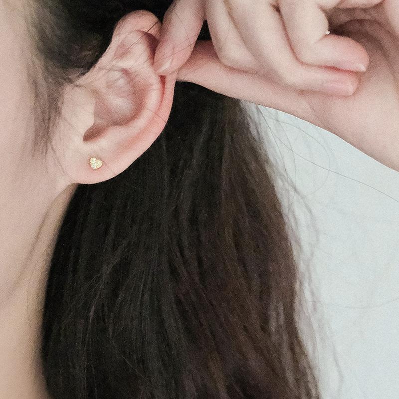 ピアス レディース 18k 小さめ アレルギー対応 ハート シルバー925 ゴールド 小ぶり 仕事 プレゼント オフィス |  | 07