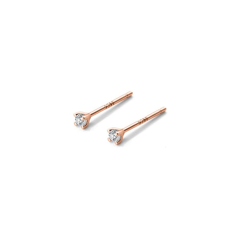 ピアス レディース 18K アレルギー対応 小さめ 小ぶり 1粒 シルバー925 ゴールド ピンクゴールド CZダイヤ 普段使い ギフト プレゼント |  | 03