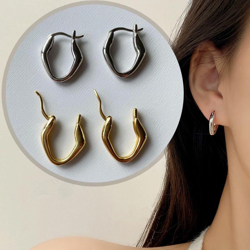 ピアス 18金 レディース アレルギー対応 フープピアス ゴールド