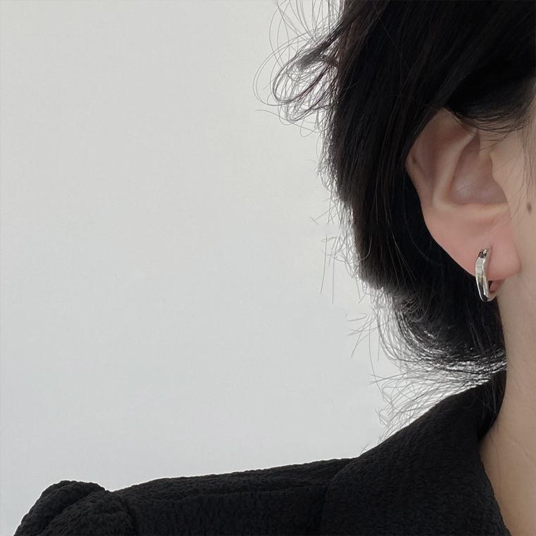 ピアス 18金 レディース アレルギー対応 フープピアス ゴールド