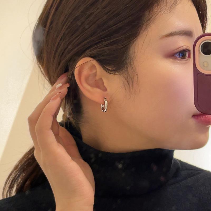 ピアス 18金 レディース アレルギー対応 フープピアス ゴールド シルバー925 シンプル キャッチレス 仕事 カジュアル プレゼント オフィス |  | 05