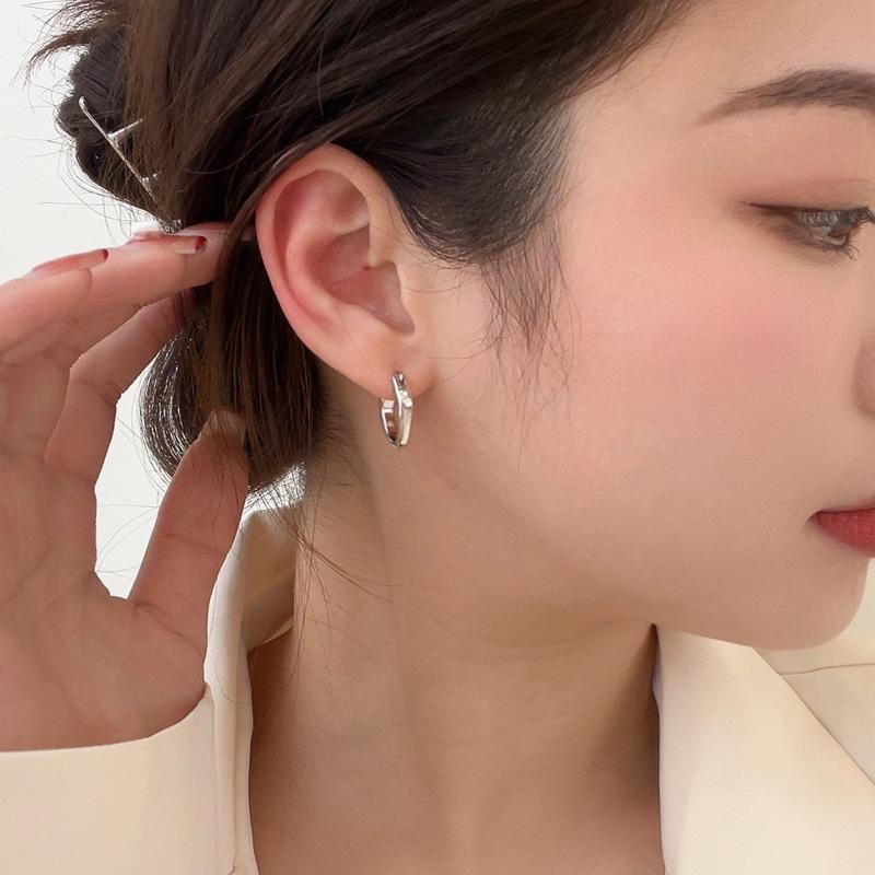 ピアス 18金 レディース アレルギー対応 フープピアス ゴールド シルバー925 シンプル キャッチレス 仕事 カジュアル プレゼント オフィス |  | 09