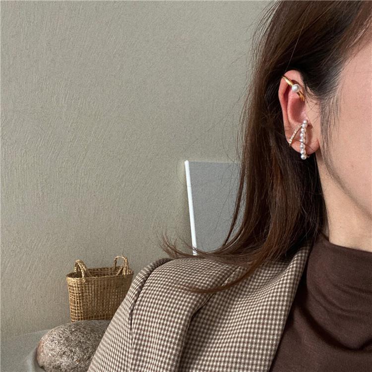 イヤーカフ パール 18K ゴールド 4点セット 金属アレルギー対応 イヤーカフス 大きめ 大ぶり レディース プチプライス プレゼント 仕事 |  | 04