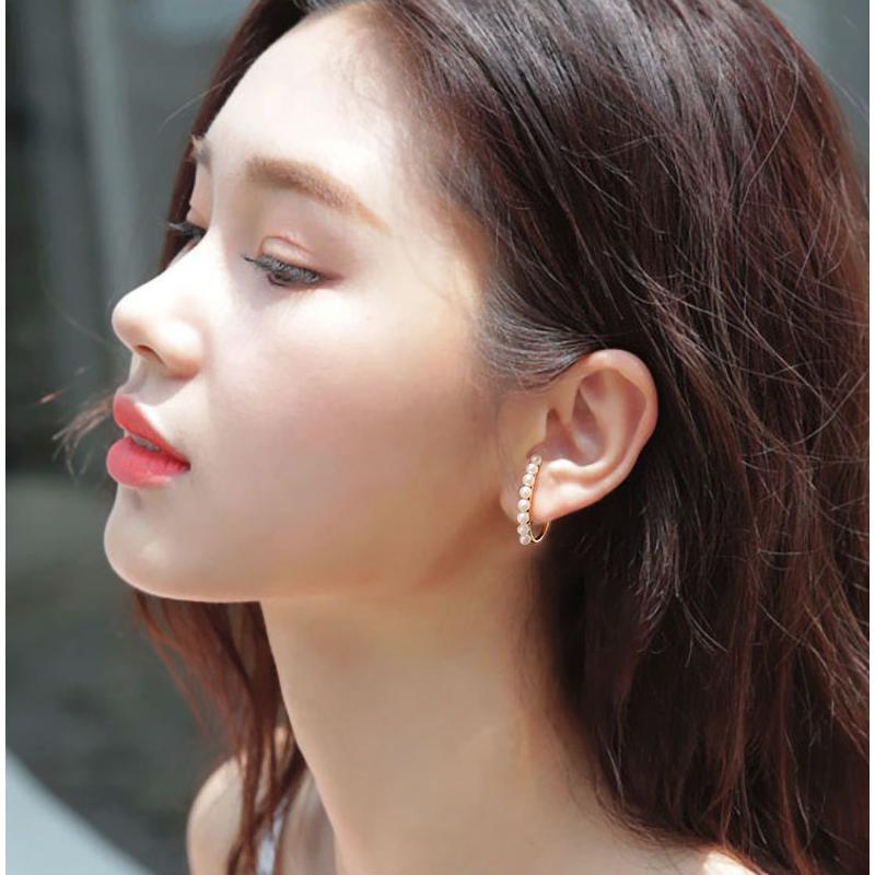 イヤーカフ パール 18K ゴールド 4点セット 金属アレルギー対応 イヤーカフス 大きめ 大ぶり レディース プチプライス プレゼント 仕事 |  | 05