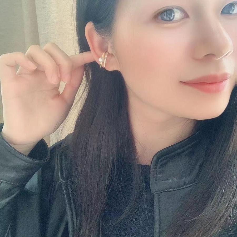 イヤーカフ パール 18K ゴールド 4点セット 金属アレルギー対応 イヤーカフス 大きめ 大ぶり レディース プチプライス プレゼント 仕事 |  | 07