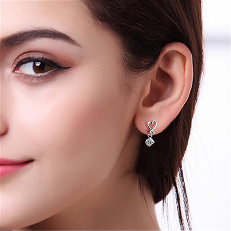 ピアス レディース 金属アレルギー対応 シルバー925 揺れる ハート 透かし プレゼント ギフト 仕事 オフィス |  | 03