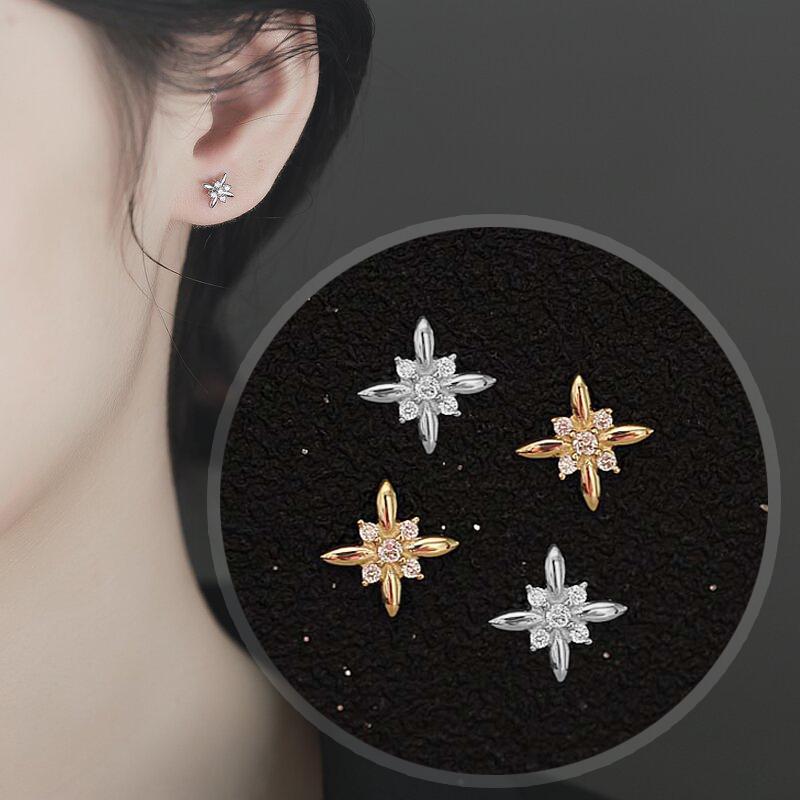 ピアス レディース 18K 金属アレルギー対応 小さめ 星 スター シルバー925 ゴールド 小ぶり オシャレ カワイイ 高見え 仕事 プレゼント オフィス | 