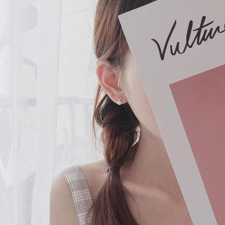 ピアス レディース 小さめ パール シルバー925 ハート シンプル 金属アレルギー対応 大人かわいい 高見え 仕事 プレゼント オフィス |  | 01