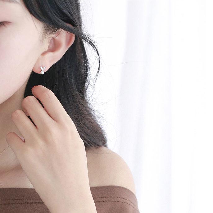 ピアス レディース 小さめ パール シルバー925 ハート シンプル 金属アレルギー対応 大人かわいい 高見え 仕事 プレゼント オフィス |  | 03