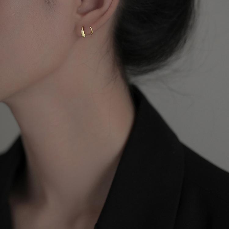 ピアス 18K 金属アレルギー対応 小さめ シルバー925 ゴールド フーブ フック レディース シンプル ファースト セカンド スパイラル 仕事 プレゼント |  | 15