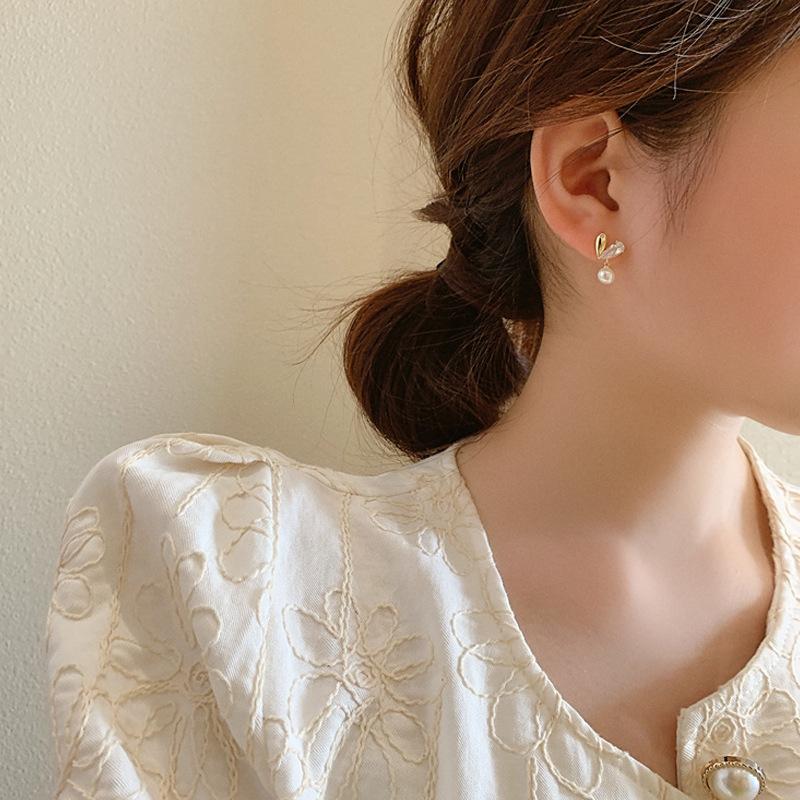 ピアス レディース 18金 パール ハート 揺れる シルバー925 金属アレルギー対応 キュービックジルコニア プレゼント ギフト 可愛い 高見え |  | 11