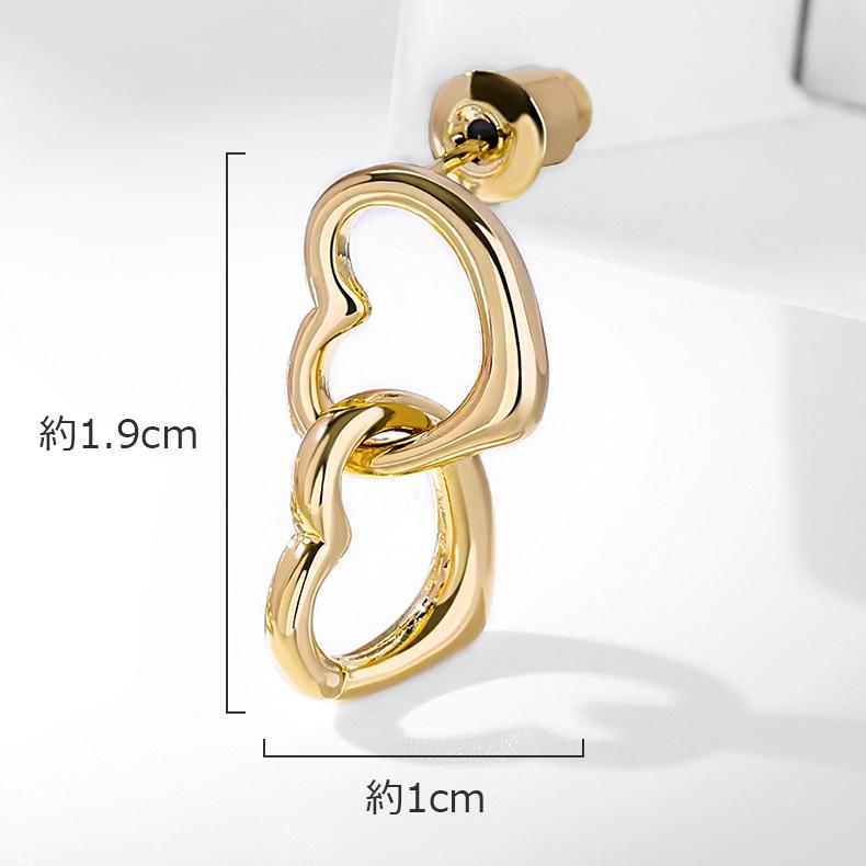 ピアス レディース 18K 金属アレルギー対応 ゴールド シルバー925 フリンジ シンプル ハート 揺れる 透かし 仕事 プレゼント ギフト オフィス 誕生日 |  | 05