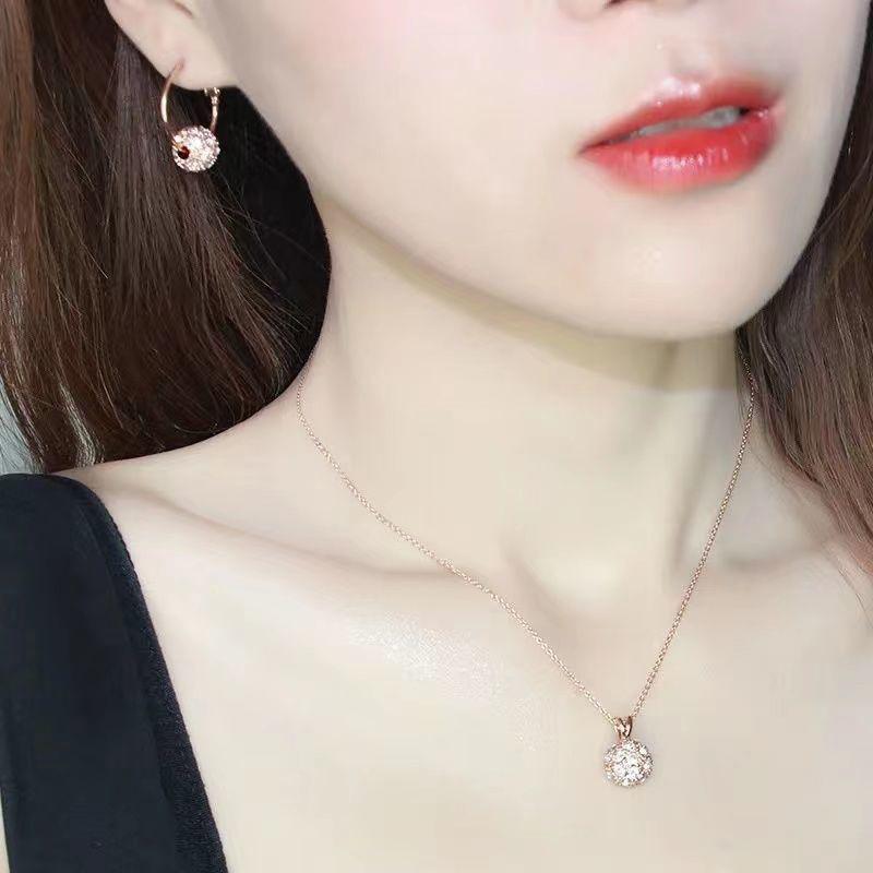 フープピアス レディース 18k 金属アレルギー対応 スワロフスキー ピンクゴールド シルバー925 彩石 ミラーボール ピアス 揺れる 仕事 オフィス プレゼント |  | 07