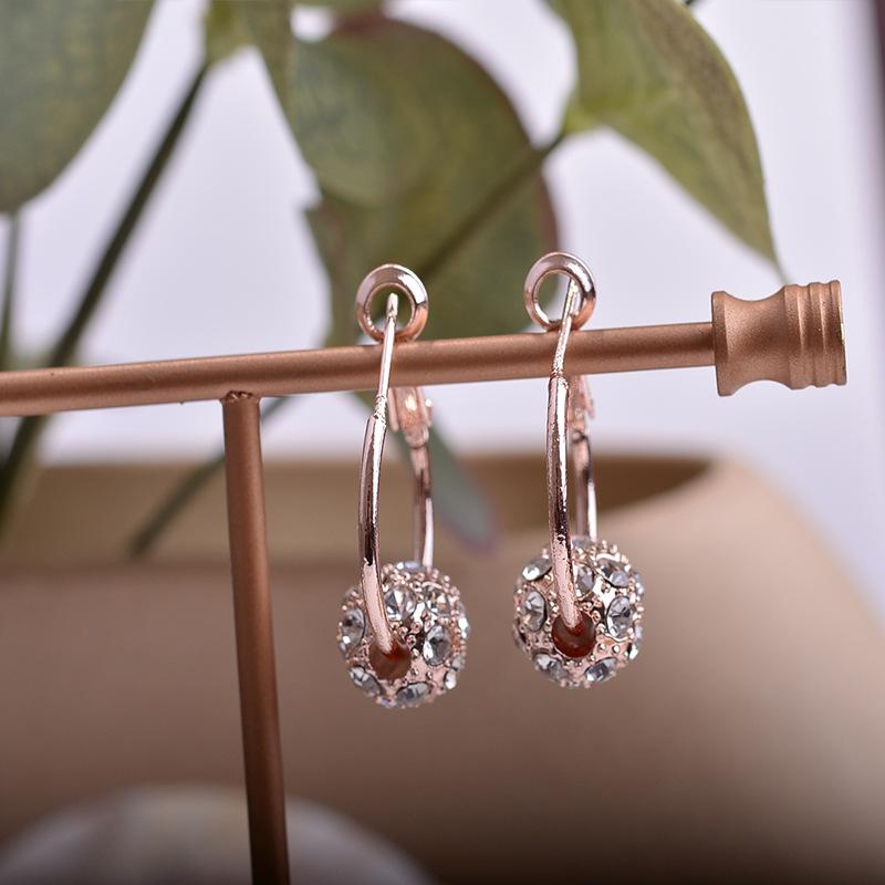 フープピアス レディース 18k 金属アレルギー対応 スワロフスキー ピンクゴールド シルバー925 彩石 ミラーボール ピアス 揺れる 仕事 オフィス プレゼント |  | 13