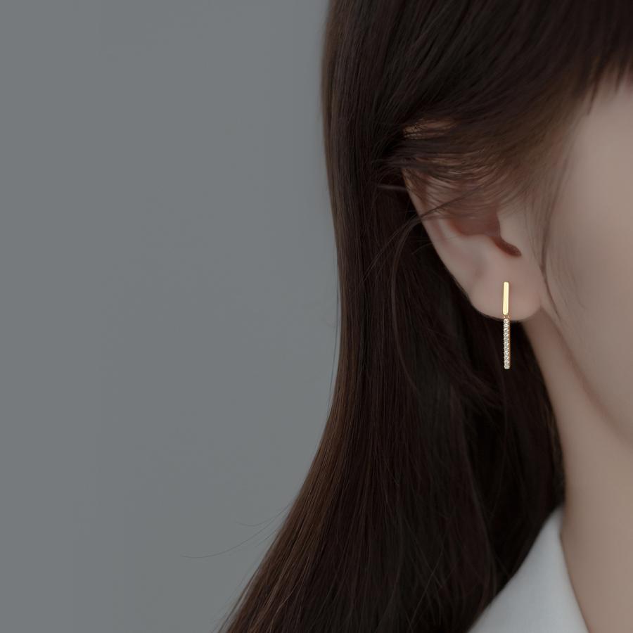 ピアス レディース 18K 金属アレルギー対応 ゴールド シルバー925 シンプル 揺れる 仕事 オフィス プレゼント |  | 08