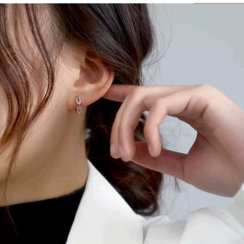 ピアス フープ 18金 アレルギー対応 小さめ レディース 透かし チェーン 仕事 プレゼント |  | 07