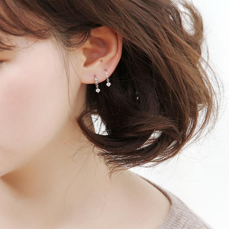 ピアス 小さめ 18K アレルギー対応 レディース フープピアス