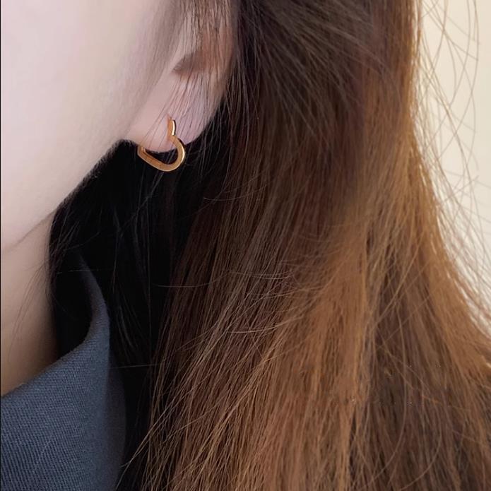 ピアス レディース 18金 サージカルステンレス アレルギー対応 フープピアス ハート 両耳 仕事 プレゼント オフィス |  | 14