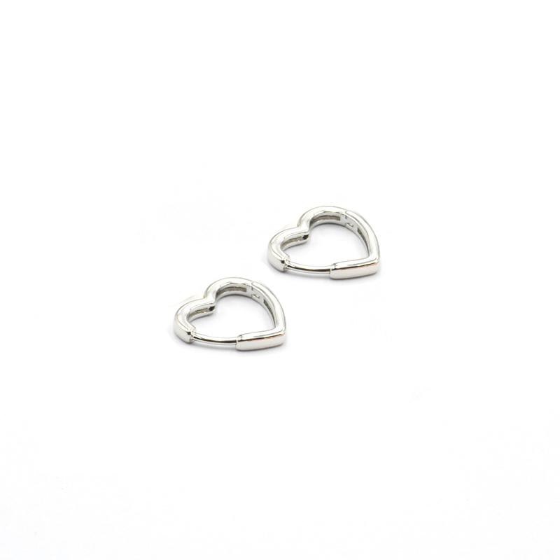 ピアス レディース 18金 サージカルステンレス アレルギー対応 フープピアス ハート 両耳 仕事 プレゼント オフィス |  | 01