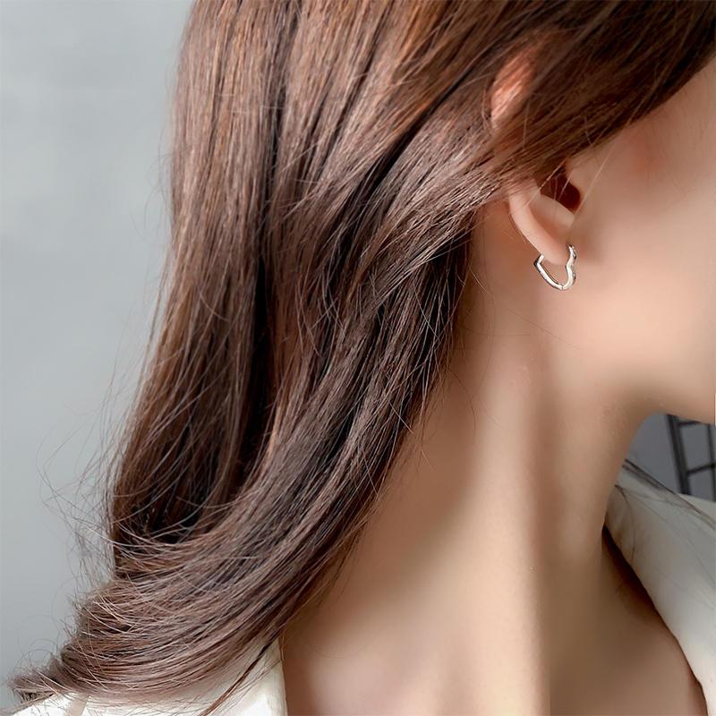 ピアス レディース 18金 サージカルステンレス アレルギー対応 フープピアス ハート 両耳 仕事 プレゼント オフィス |  | 10