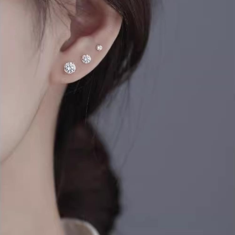 ピアス 金属アレルギー サージカルステンレス ネジ式キャッチ 立爪 リバーシブル レディース メンズ 両耳用 1ペア セカンドピアス 仕事 プレゼント |  | 10