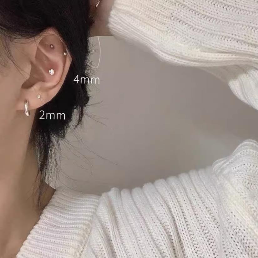 ピアス 金属アレルギー サージカルステンレス ネジ式キャッチ 立爪 リバーシブル レディース メンズ 両耳用 1ペア セカンドピアス 仕事 プレゼント |  | 12