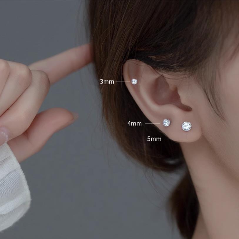 ピアス 金属アレルギー サージカルステンレス ネジ式キャッチ 立爪 リバーシブル レディース メンズ 両耳用 1ペア セカンドピアス 仕事 プレゼント |  | 11