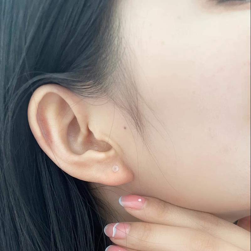 ピアス 金属アレルギー対応 20G 5ペア10個セット 透明ピアス シークレットピアス 医療用樹脂ピアス レディース メンズ 仕事 オフィス 学校 |  | 03