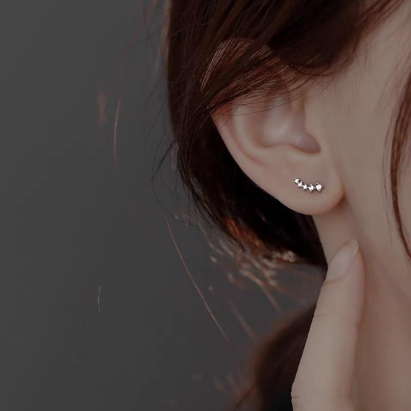 ピアス レディース 金属アレルギー対応 18K 小さめ シルバー925 ゴールド 流れ星 星 スター 仕事 プレゼント オフィス |  | 04