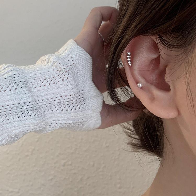 ピアス レディース 金属アレルギー対応 18K 小さめ シルバー925 ゴールド 流れ星 星 スター 仕事 プレゼント オフィス |  | 06