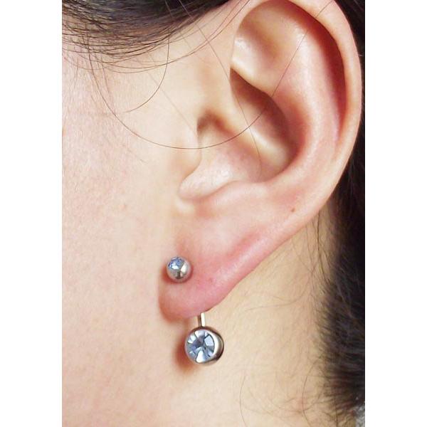 へそピアス 14G ボディピアス バナナバーベル ジュエル サージカル ステンレス 金属アレルギー対応 可愛い レディース 仕事 プレゼント |  | 06