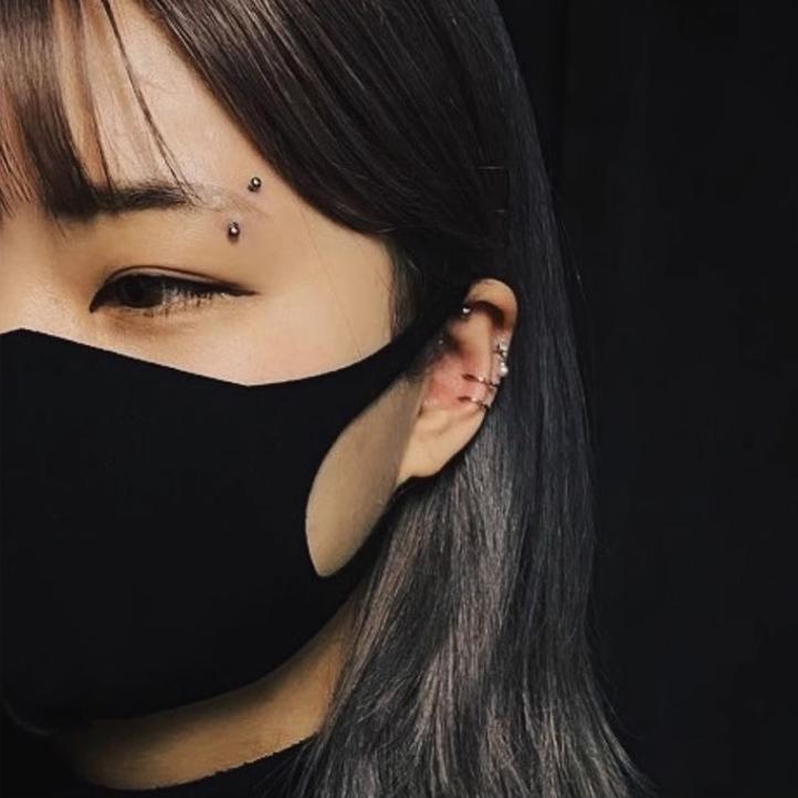 へそピアス 16G 14G 18G 両耳用 2個セット ボディピアス バナナバーベル ステンレス 金属アレルギー対応 ファーストピアス つけっぱなし |  | 11