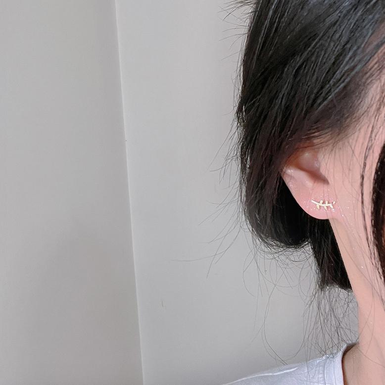 ピアス 18金 レディース 小さめ アレルギー対応 リーフ 葉っぱ 木の葉 ボタニカル ゴールド プレゼント 仕事 |  | 03