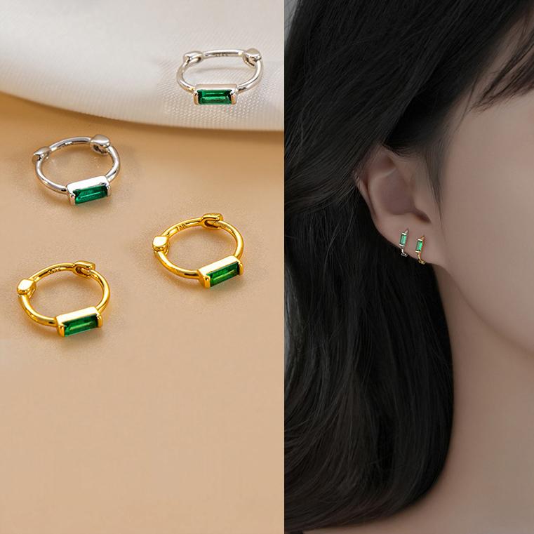 ピアス レディース 小さめ 18金 アレルギー対応 ゴールド シルバー925 