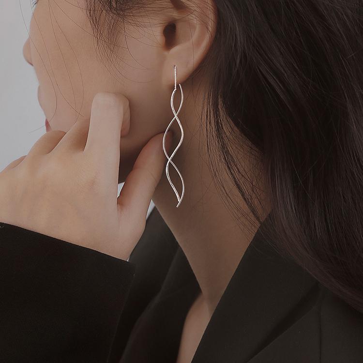 ピアス 18金 アレルギー対応 レディース アメリカンピアス フック 揺れる シルバー925 ツイスト プレゼント 仕事 |  | 07