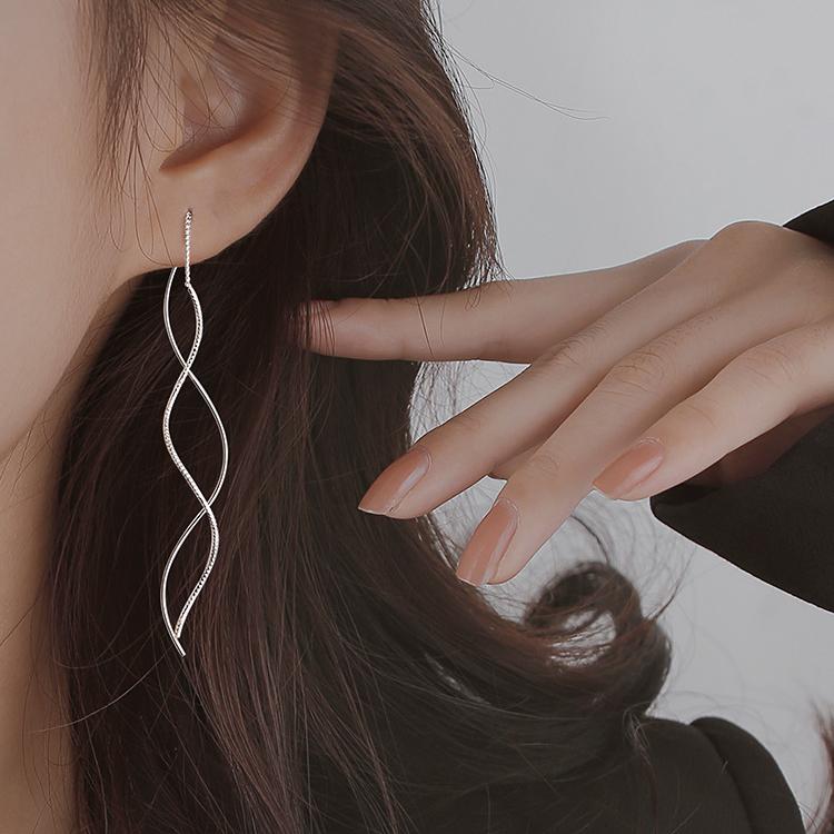 ピアス 18金 アレルギー対応 レディース アメリカンピアス フック 揺れる シルバー925 ツイスト プレゼント 仕事 |  | 08