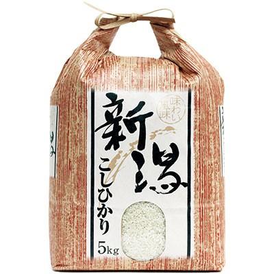 アサヒパック ひも付きクラフト米袋 窓付 味わい風味・新潟こしひかり 2kg用 （200枚）幅140×長さ345mm | 